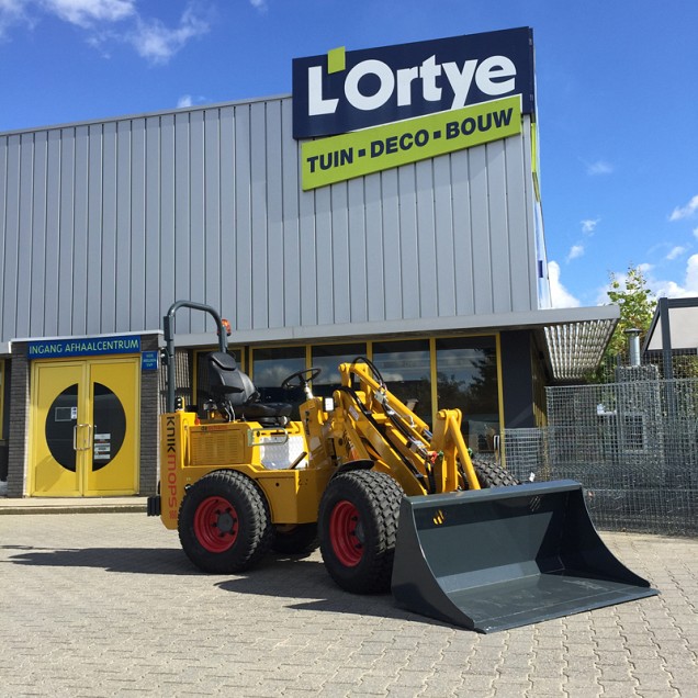 All-in-service knikmops incl. aan- en afvoer ~