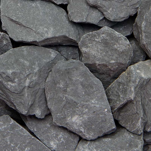 Canadian Slate Black 30-60 mm. - 0,5 m³ BigBag à 700 kg. ~