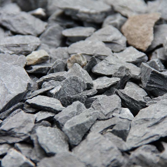 Canadian Slate Black 15-30 mm. - 1 m³ BigBag à 1400 kg. ~