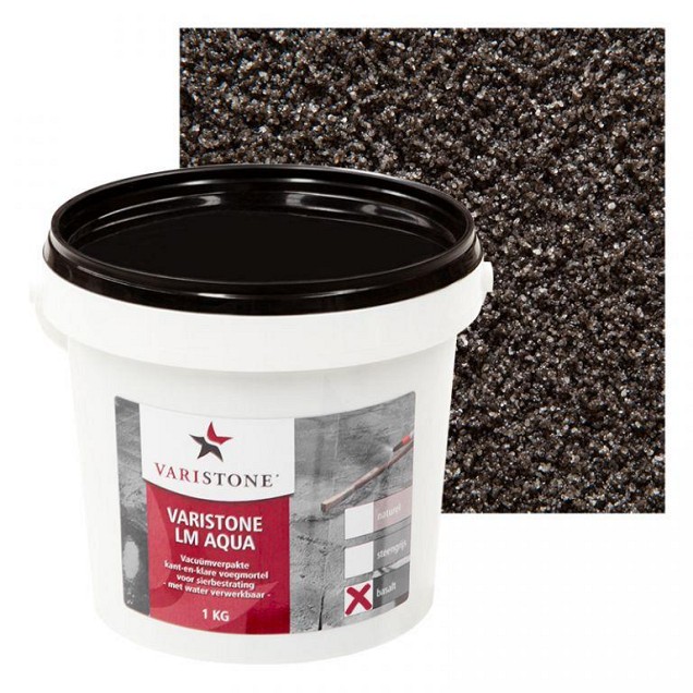 Varistone LM Aqua Basalt 1 kg.  rep.set (geen G654) Max. 1 mnd. houdbaar ~