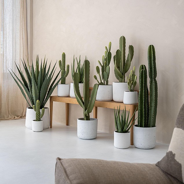 Pottery Pots kunstplant Agave L Green ØxH 50x103 cm. ~