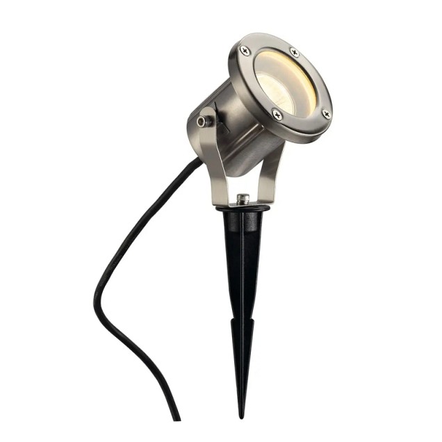 SLV Nautilus Spike RVS geborsteld GU10 230V ~