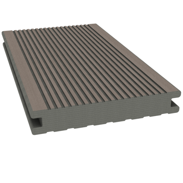 Dual Straight massieve plank 400x14x2,3 cm Tropical Brown ST prijs ~