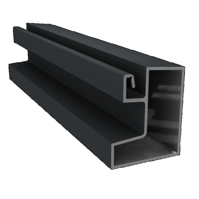Dual Straight onderprofiel aluminium