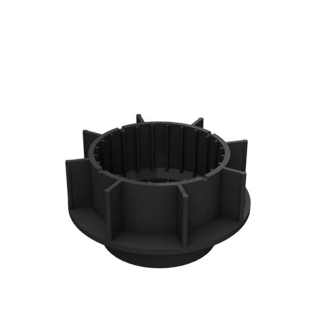 Dual Straight drager polypropyleen verlengstuk 30mm ~