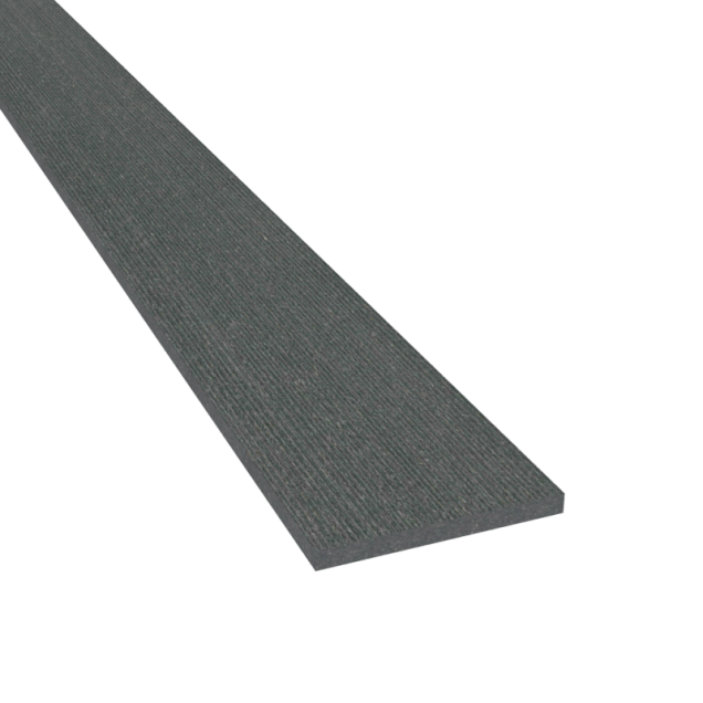 Dual Straight Privacy Lamel Graphite Black 35x3 mm (BxD) L=103 cm. ~