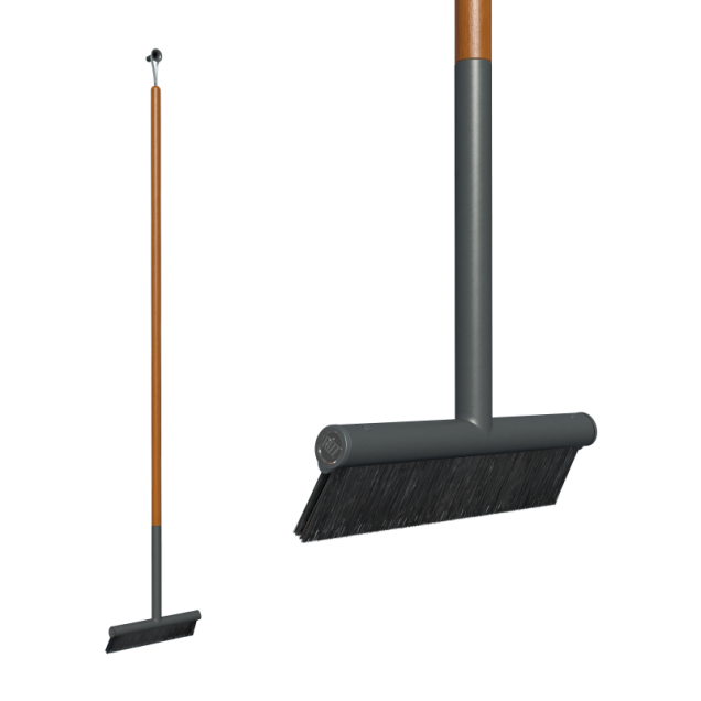 RiZZ Outdoor Broom Anthracite 30 cm. Small ~