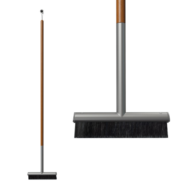 RiZZ Indoor Broom Silver 30 cm. Small ~