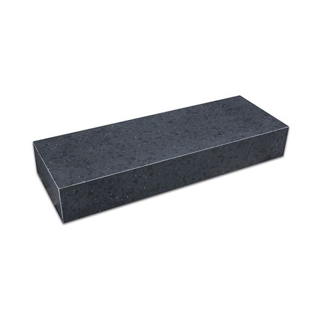 Graniet Ocean-Green Trapblok 100x35x15 cm. Leatherfinish met facet ~