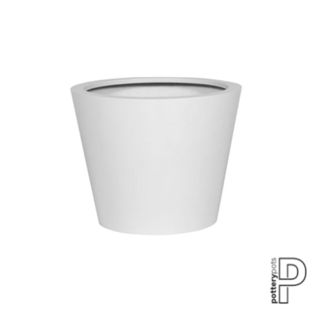 Pottery Pots plantenbak Bucket S Matte White (øxh) 50x40 cm. ~