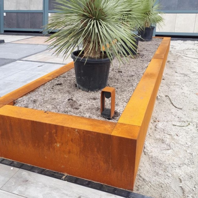 Stapelblok CorTen 200x15x15/43 cm. (uitlopend 2026) ~