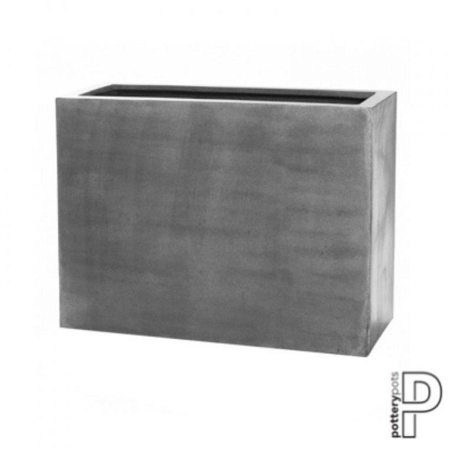 Pottery Pots plantenbak Jort L Grey hoogte: 72 diameter: 95x38 (Jort Hoog 95x38x72)~