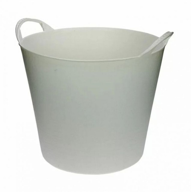 Kuip wit flexibel 20 liter ~
