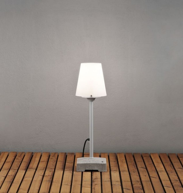 Lucca Lounge 230V terrasarmatuur 59 cm, E27 max 60W ~