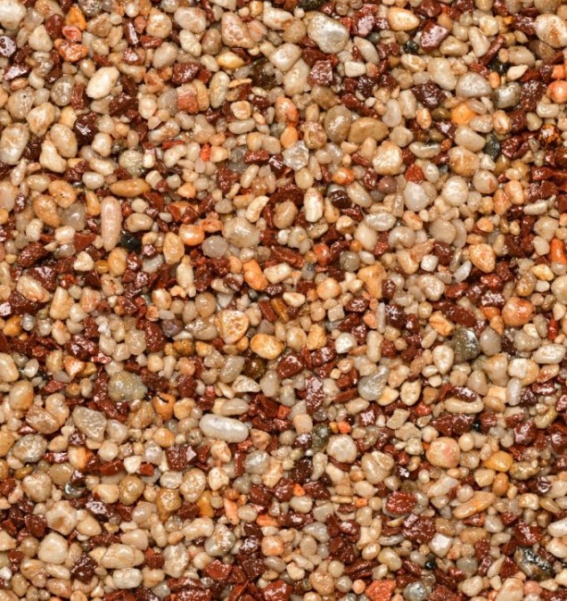 Harsgebonden grind Glossy Gold module á 3,5 m² (buiten grindvloer) ~