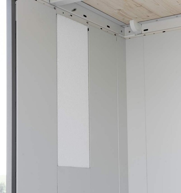 Isolatie berging  Neo 1A st.deur/ 1B dub. deur (25,5x4x200 cm) ~