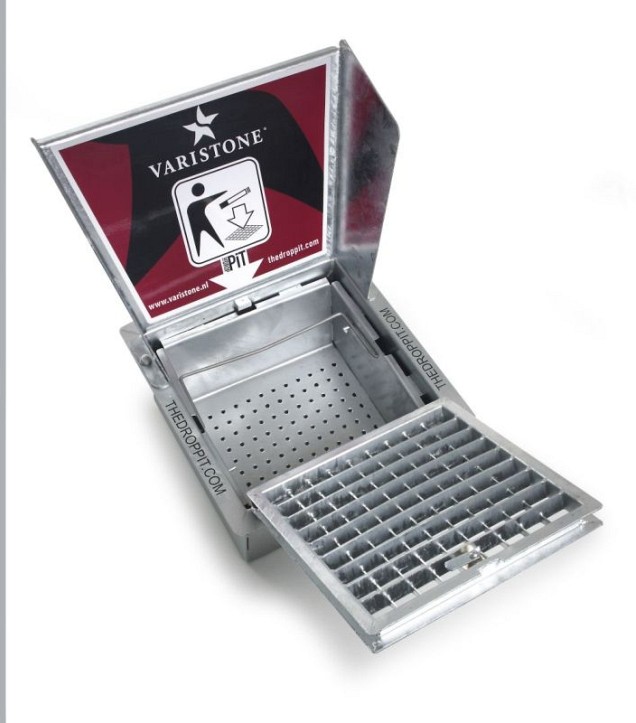Varistone DropPit incl. achterscherm OP=OP ~