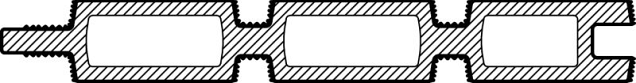WPC Premium fence board Modern Cedar 21x160 mm. (wb150) L-178 cm. ~