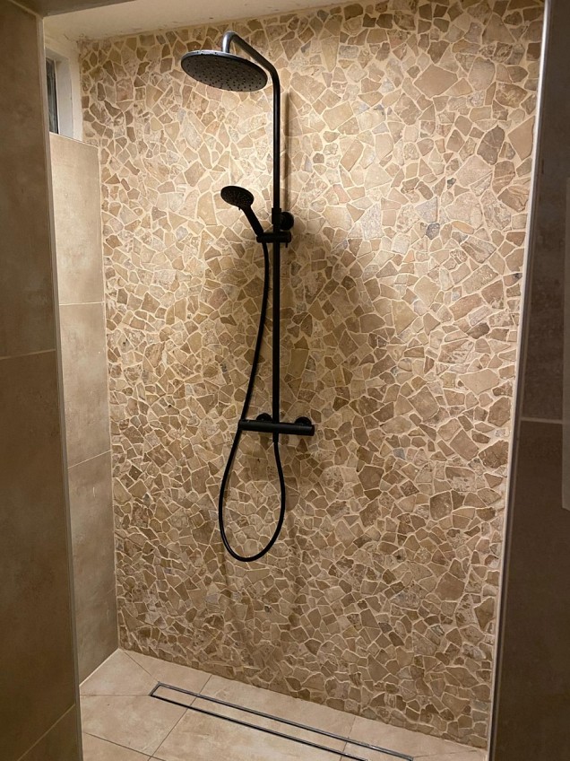 Mosaic regular XL light brown 30X30 cm. ~