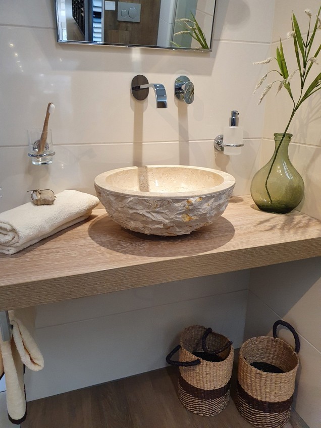 Sink2 marmo cream 20x12 cm. ~