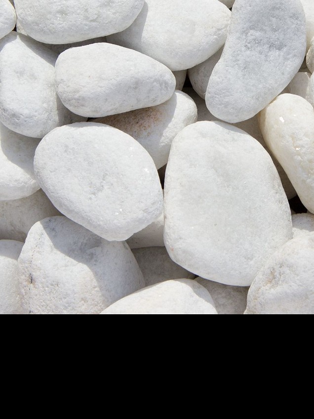 Crystal White grind 25-40 mm. - 0,7 m³ BigBag á 1100 kg. ~