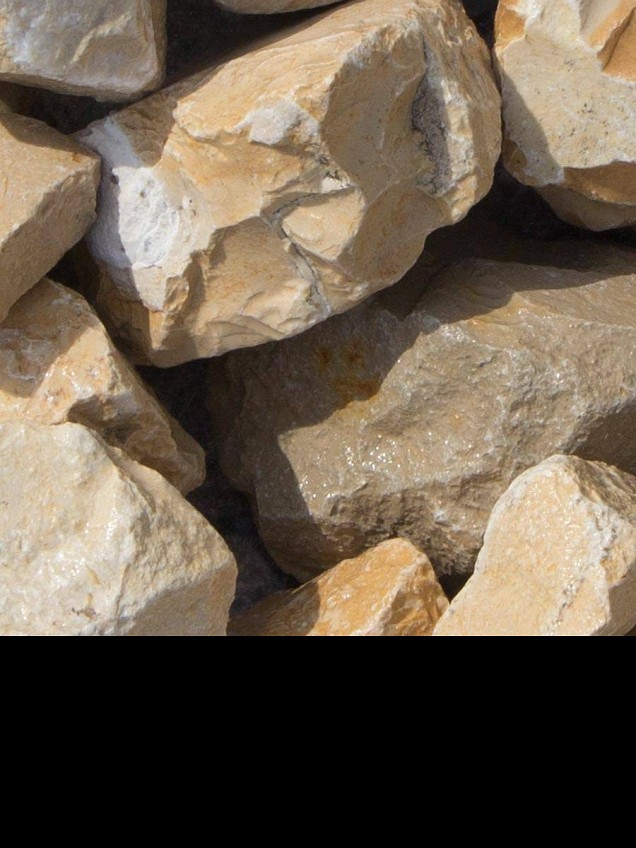 Yellow Sun brokjes 40-60 mm. - 1 m³ BigBag á 1500 kg. ~