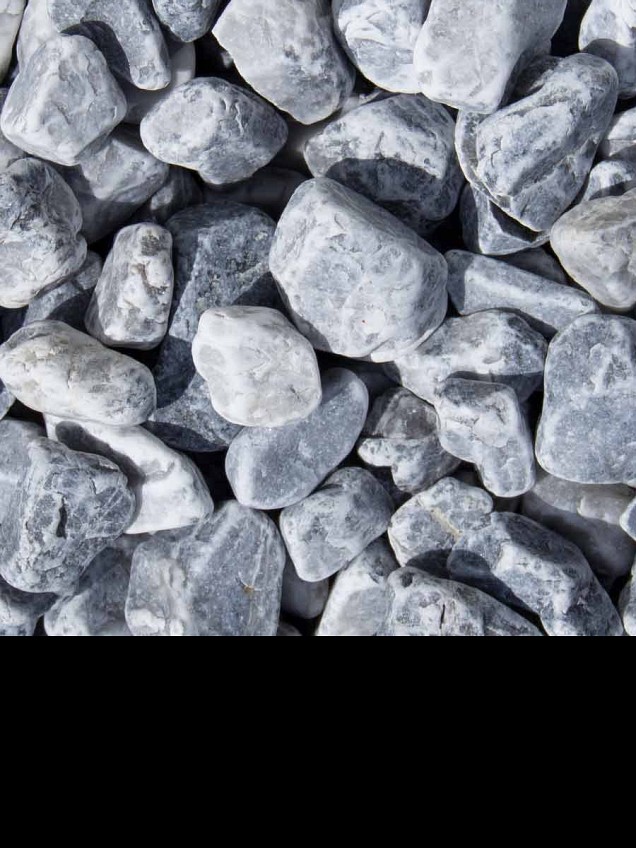 Icy Blue grind (budget) 16-25 mm. - 0,7 m³ BigBag á 1100 kg. ~