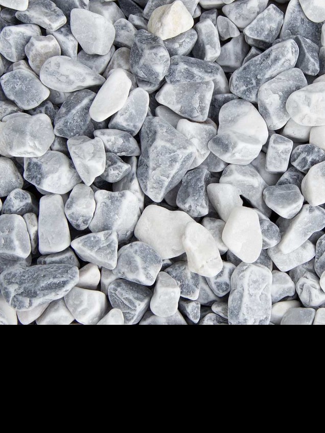 Icy Blue grind (budget) 8-16 mm. - 1 m³ BigBag à 1600 kg. ~