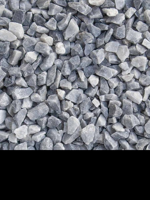 Icy Blue split 5-8 mm. - 0,7 m³ BigBag á 1100 kg. ~