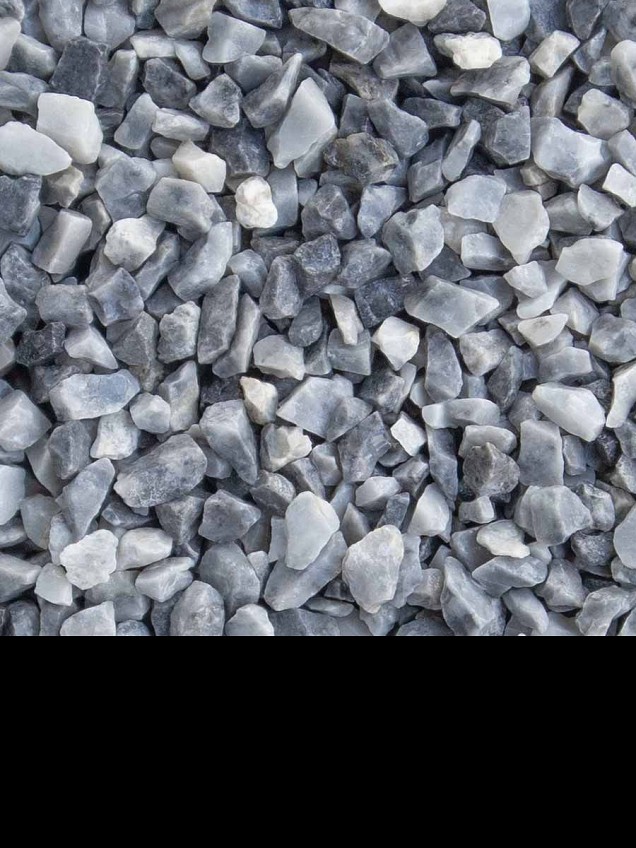 Icy Blue split 5-8 mm. - 0,7 m³ BigBag á 1100 kg. ~
