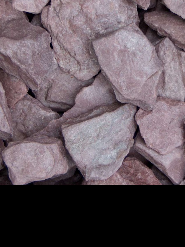 Canadian Slate paars 30-60 mm. - 1 m³ BigBag á 1400 kg. ~