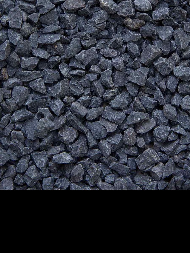 Basalt edelsplit 5-8 mm. - 1 m³ BigBag á 1600 kg.~