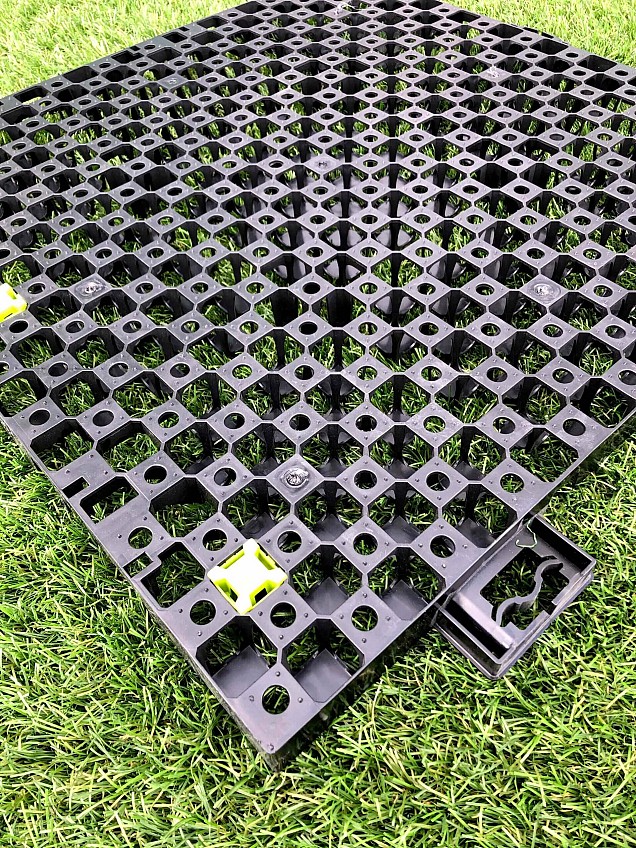 ECCO Drainbase zwart 60x60x3 cm. ~
