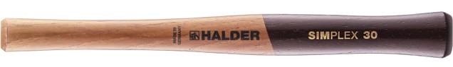 Halder Simplex losse houten steel 30 mm. ~
