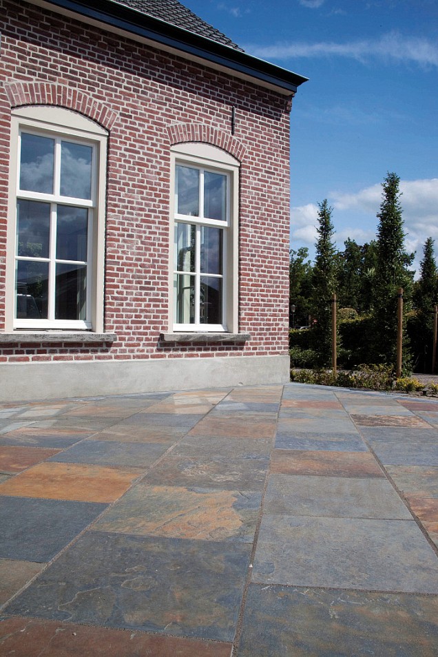 Multicolour Slate Basic 60x60x2-3 cm. ~