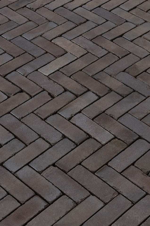 VanDerSanden UDF geb Terra Lugano Antica getrommeld blauw zwart (60) ~