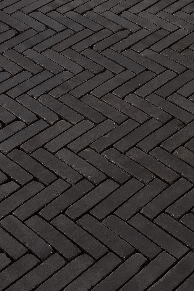 VanDerSanden UWF geb Terra Carbona Antica zwart onbezand getrommeld (60)~