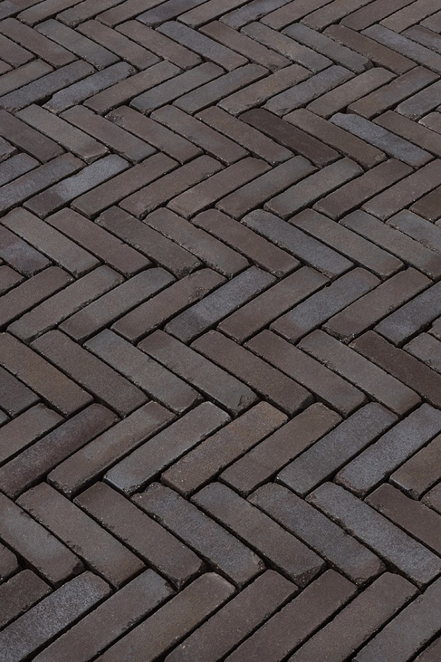 VanDerSanden UWF geb Terra Lugano Antica blauw zwart getrommeld (60) ~