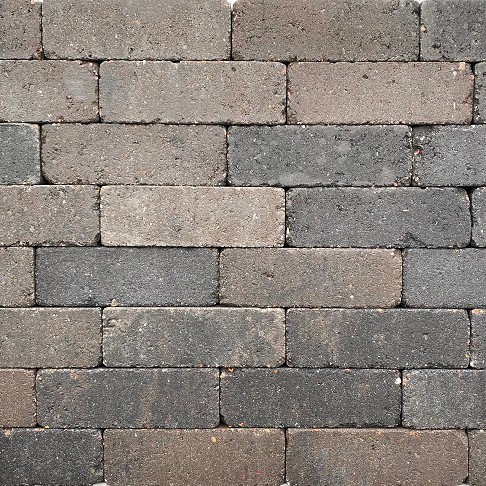 Rough Paving Rolde dikformaat 21x7x6 cm. ~