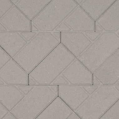 Bisschopsmuts grijs 29,5x21/10,5x8 cm. ~