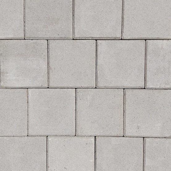 Dubbelklinker grijs 21x21x8 ~