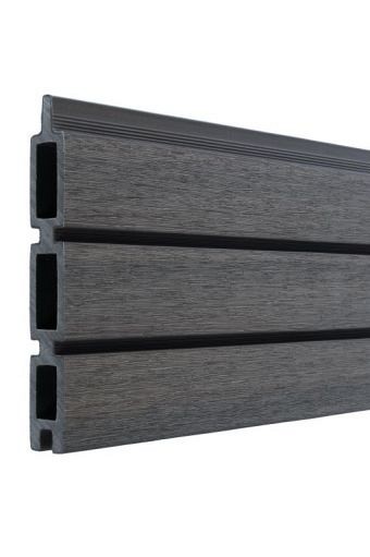 WPC Premium fence board Modern Dark Grey 21x160 mm. (wb150) L-178 cm. ~
