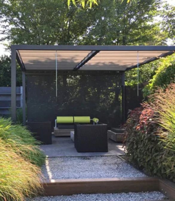 Solem zonwering, breedte 0-100 cm. Uitval 0-100 cm. Doek: Tibelly, kleur xxxxx ~