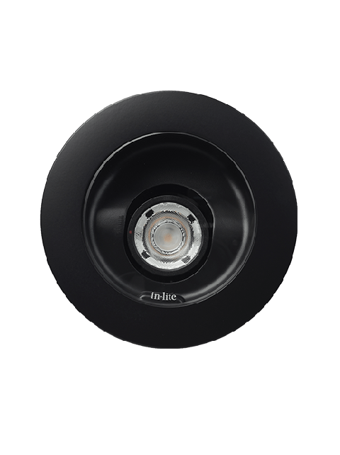 In-Lite Big Nero Charcoal Ø123 mm. 12V/7,5W LED (met Motion) ~