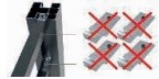 Boston Alu U-lijst start/stop L-175cm 25x30mm zonder connectors RAL7016 ~