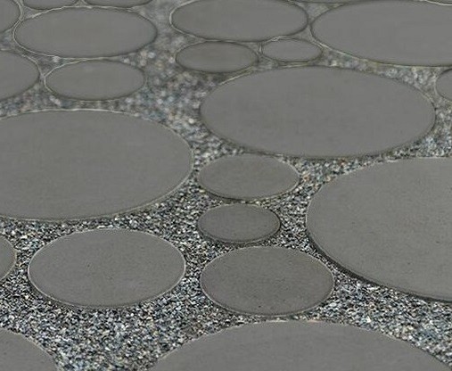 Aviena Circle Waterpasserende Tegel 117x113x12 Carbon Intense ~