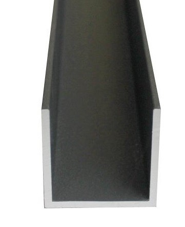 Verasol aluminium U-sponning L=3000 kleur n.t.b. ~