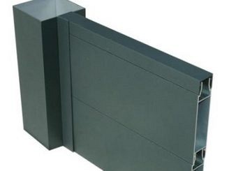 Verasol aluminium U-Sponning L=4000 kleur: n.t.b. ~