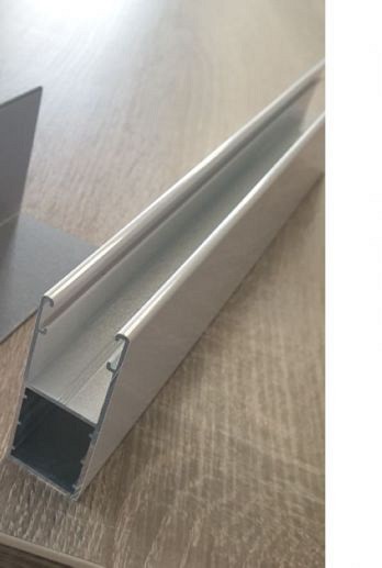 Aluminium HTF Profiel L=7000mm kleur: n.t.b. ~ (exclusief borstel) ~