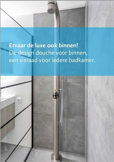 Cirrus design buiten douche enkele aansluiting ~